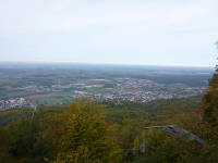 Odenwald Foto: Aussicht vom Melibokus