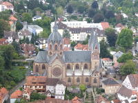 Odenwald Foto: St. Peter in Heppenheim