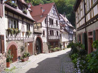 Odenwald Foto: Gerberbachviertel Weinheim