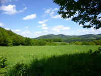 Odenwald Foto: Fernsicht zum Eichelberg