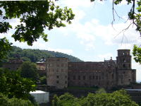 Odenwald Foto: Heidelberger Schloss