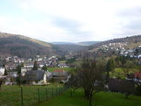 Odenwald Foto: Aussicht über Wilhelmsfeld