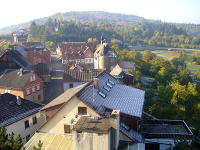 Odenwald Foto: Aussicht auf Lichtenberg