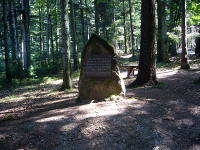 Odenwald Foto: Grenzstein