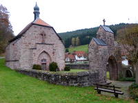 Odenwald Foto: Quellkirche Schöllenbach